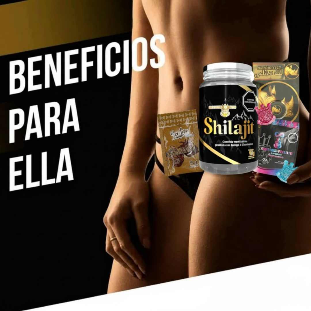 Shilajit + Rhino + Choco + Vi King – Energía, Potencia y Sabor en Cada Goma 💪🔥💪