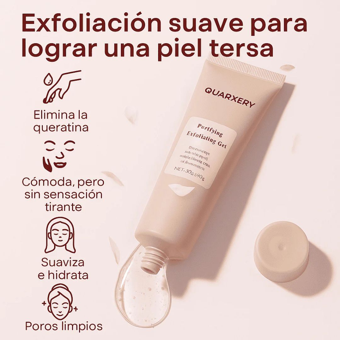 Quarxery Gel Exfoliante Aclarador 60g – Piel suave en zonas clave ✨