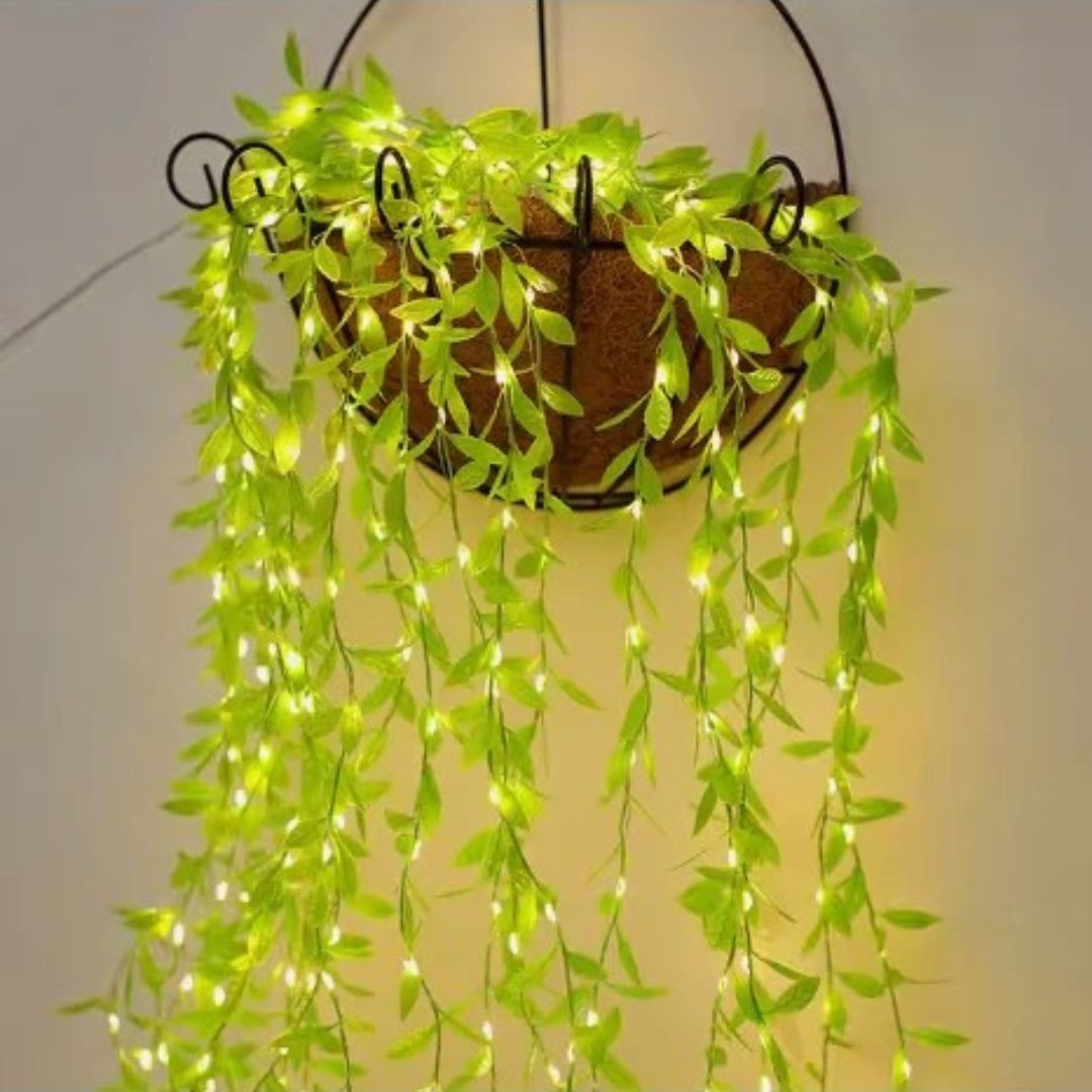 Planta Solar de Hojas y Luces LED: ¡Ilumina tus Espacios sin Pagar un Peso! ☀️