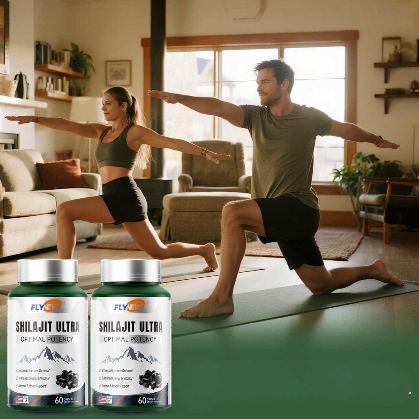 Shilajit Ultra Original™ x60 cápsulas – Energía y Vitalidad Diaria 🔥