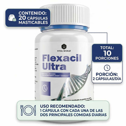 flexacil ultra 20 caps salud articular