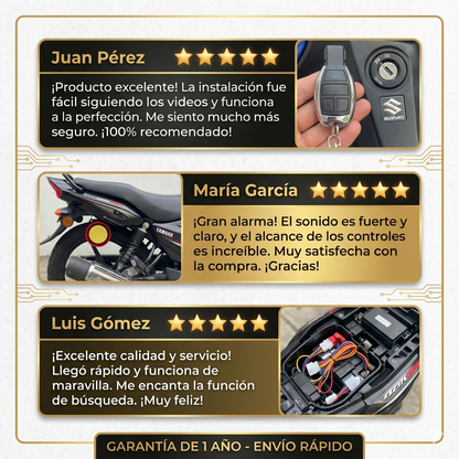 🚨 MOTO ANTI-ROBO CK™ 2 CONTROLES