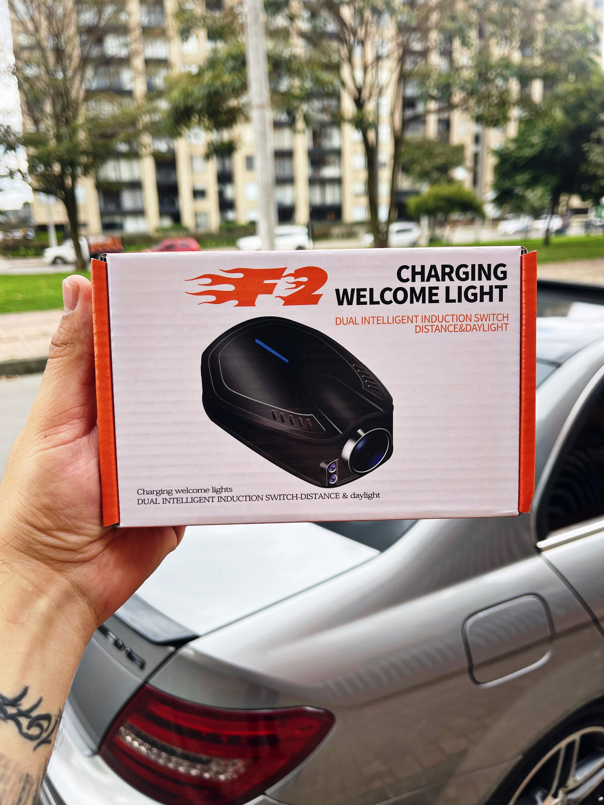 Gray helmet for bikers