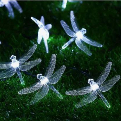Guirnalda de luces de libélula, USB 5m