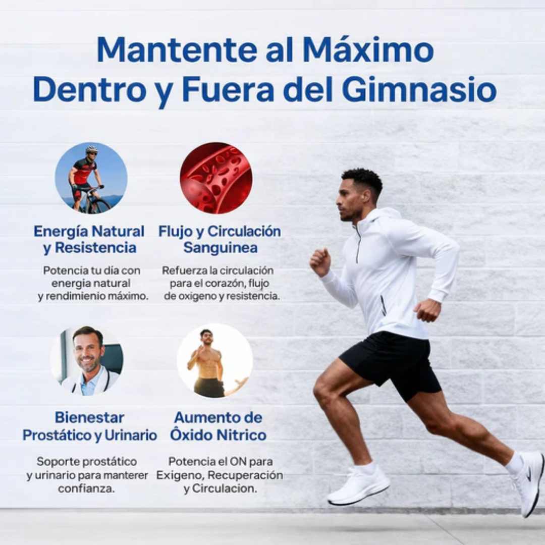 SELERD NAD+ For Men Complex (60 Cáps) – Vitalidad Masculina Total ⚡