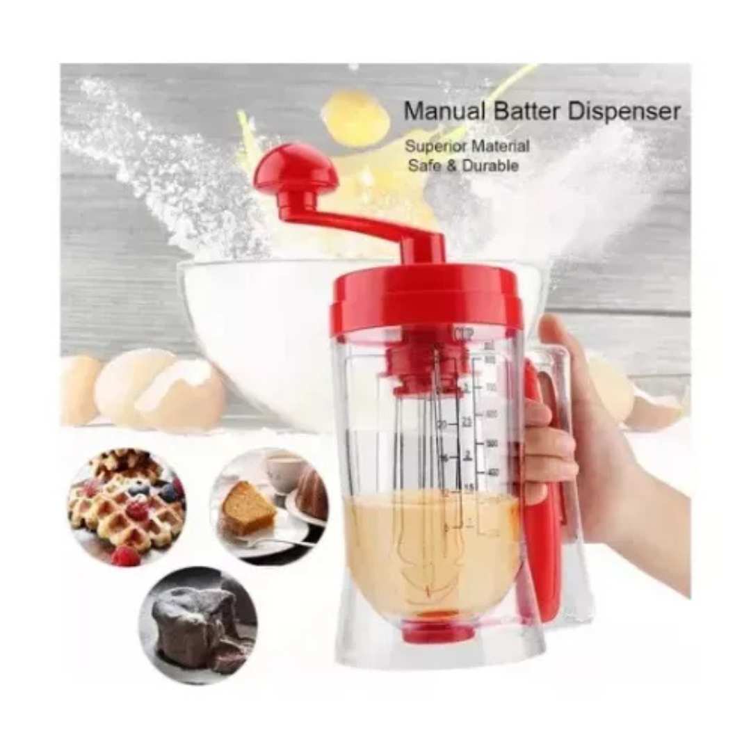 Dispensador Masa Pancakes 600ml – Desayunos perfectos sin desorden 🥞