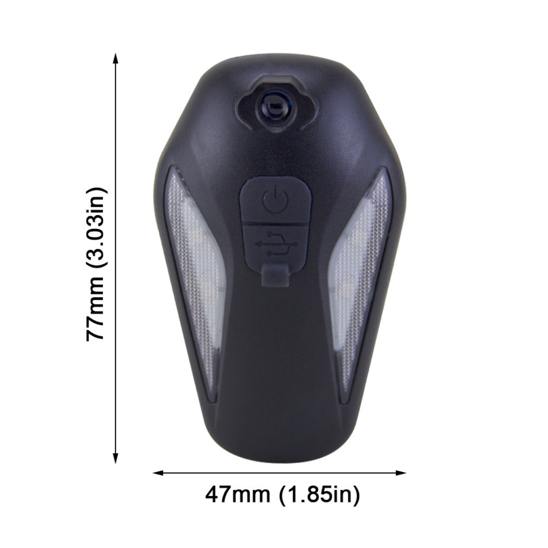 Luz Trasera Proyectora LED con 4 Modos 🚴 Estilo único · Visibilidad máxima