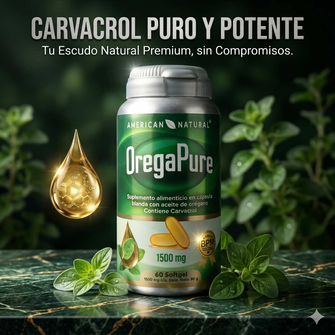 OregaPure by American Natural — Novedad en Colombia