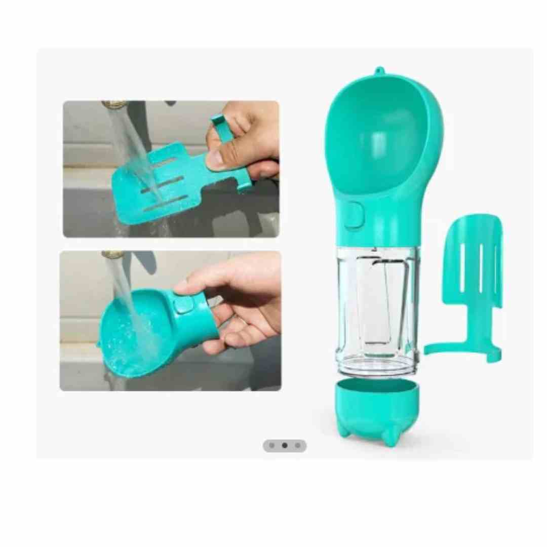HydraWalk 3en1 – Agua, comida y limpieza en cada paseo 🚶‍♂️🐕
