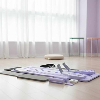 Tabla Pilates Pro™ con Bandas – Gym Completo en Casa 💜