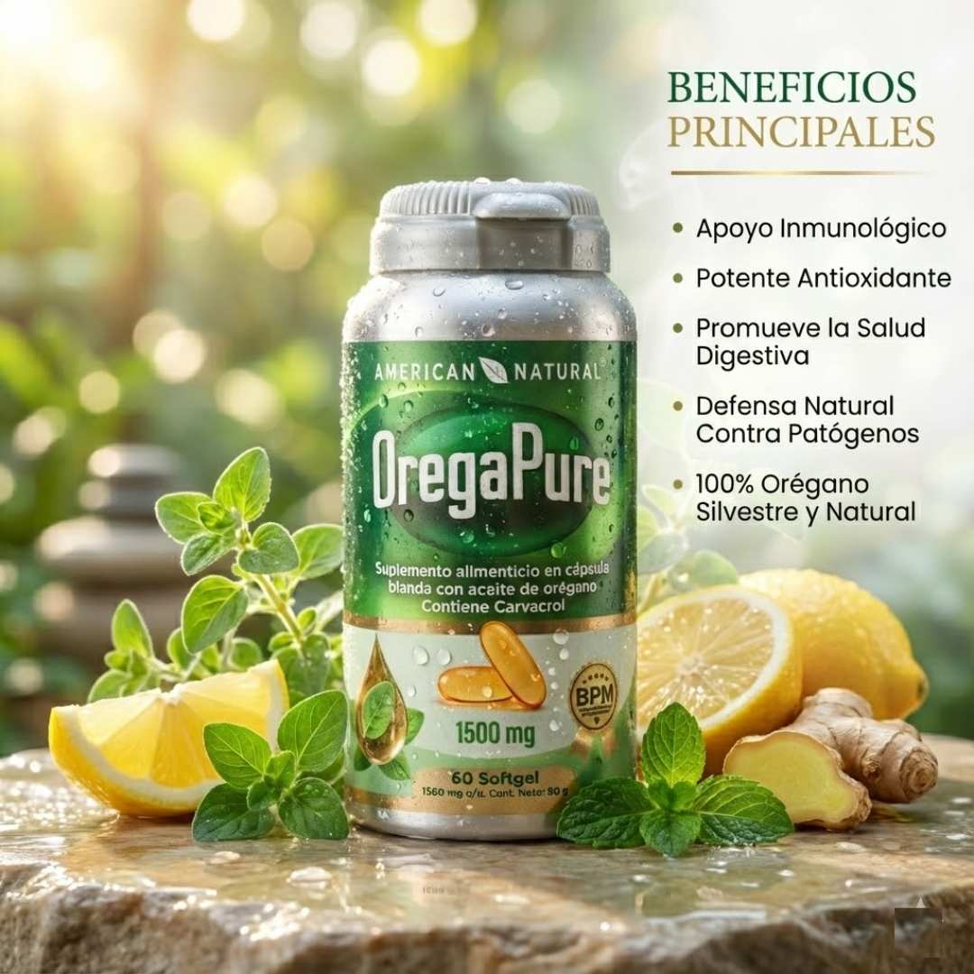 OregaPure by American Natural — Novedad en Colombia