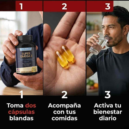 Super Omega 3 Total Health — Salud completa desde adentro 🐟