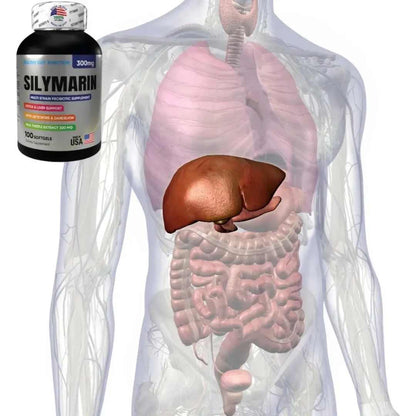 Silymarin x 100 Softgels — Protección Total para Tu Hígado 🌿