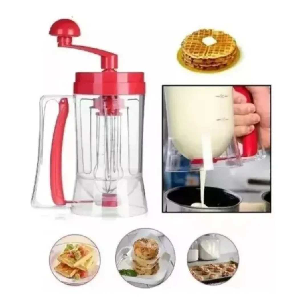 Dispensador Masa Pancakes 600ml – Desayunos perfectos sin desorden 🥞