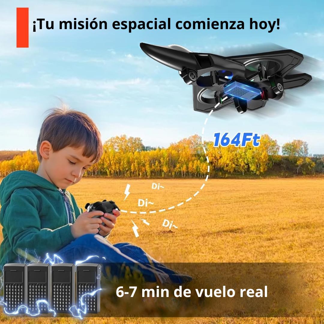 El Drone de Combate Más Divertido para Tus Hijos – Vuelo 360° y Batallas Aéreas🛸