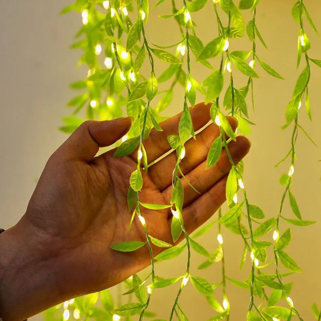 Planta Solar de Hojas y Luces LED: ¡Ilumina tus Espacios sin Pagar un Peso! ☀️