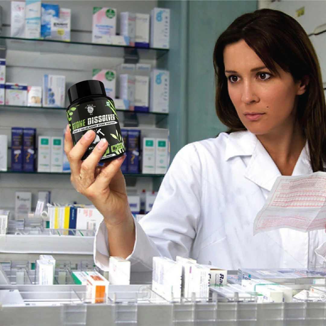 Stone Dissolver™ x 20 Cápsulas – Riñones Limpios y Sin Dolor 💧