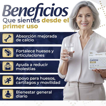 Calcitrin Gold 60 Tabs – Movilidad Total y Huesos de Acero