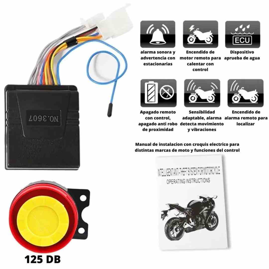 🚨 MOTO ANTI-ROBO CK™ 2 CONTROLES