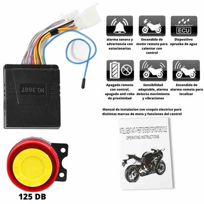 🚨 MOTO ANTI-ROBO CK™ 2 CONTROLES