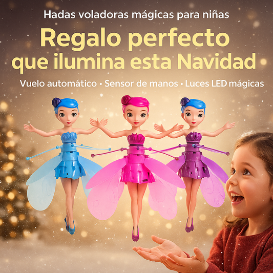 Hada Voladora Mágica™ – Vuela Sola con Tus Manos ✨